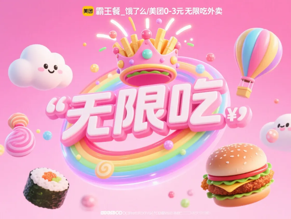 霸王餐_饿了么/美团_0-3元无限吃外卖-副业澜