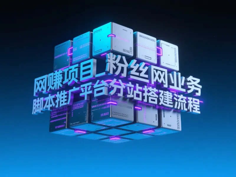 网赚项目_粉丝网业务_脚本推广平台_分站搭建流程-副业澜