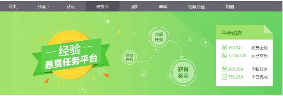 图片[1]-百度经验悬赏，新手小白日赚 50 +-副业澜